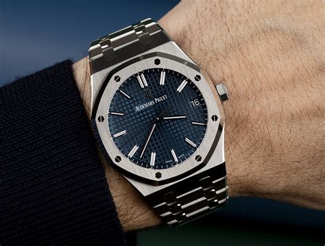 audemars piguet royal oak blue face|audemars piguet oak price.